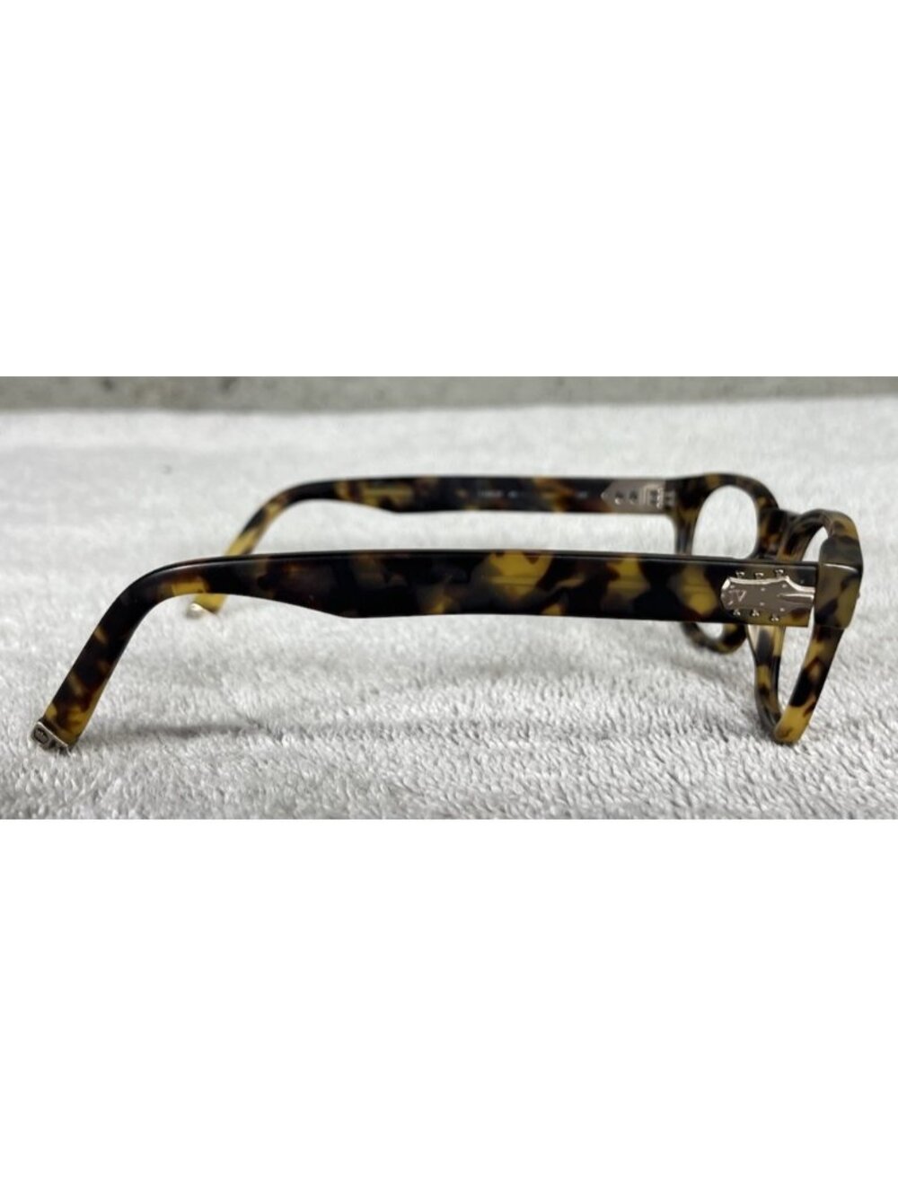 John Varvatos V358 UF Matte Tokyo Tortoise Round Eyeglasses Frames 49-20-145 - Picture 4 of 8